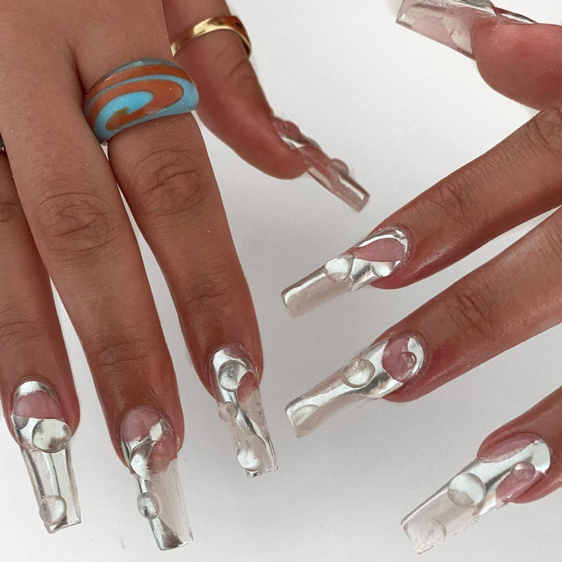 3D chrome nails advice : r/Nailtechs