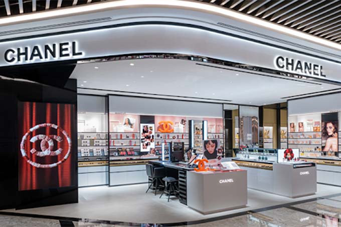 Chanel at Singapore's Raffles City mall