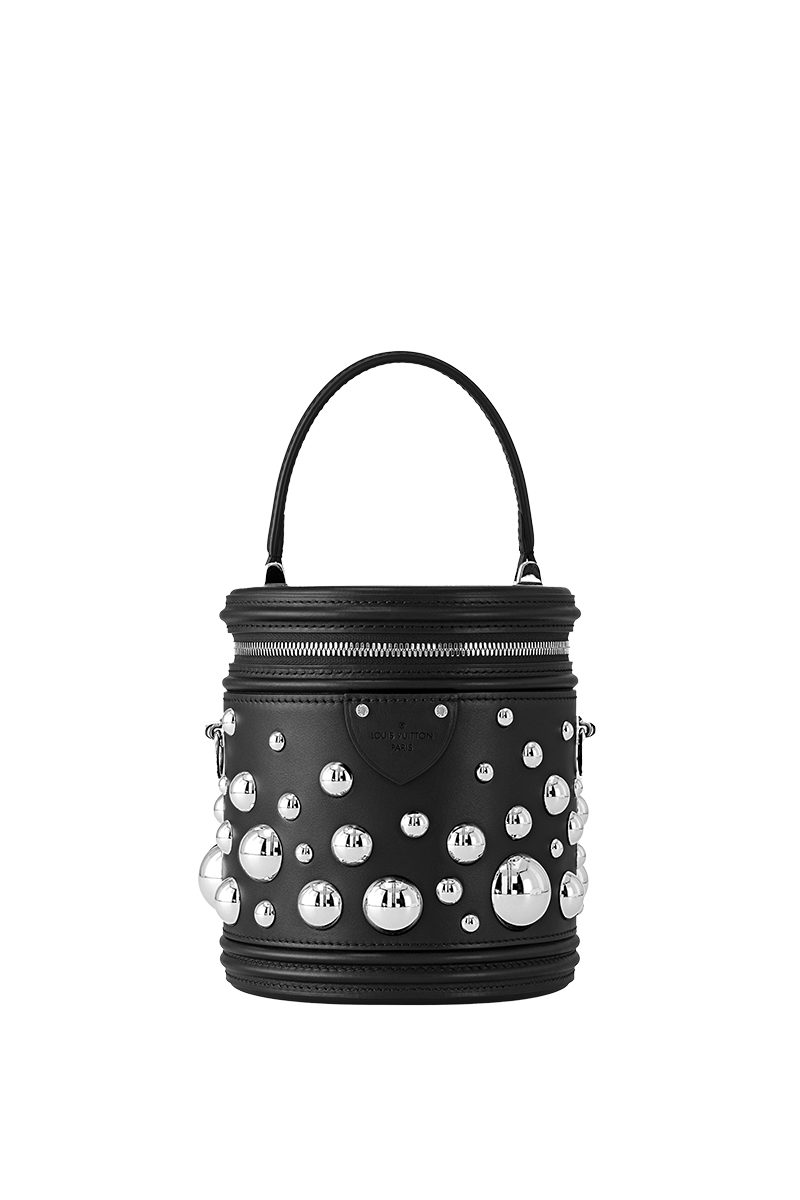 Louis Vuitton x Yayoi Kusama Capucines MM Black in Taurillon Bull Calfskin  Leather with Silver-tone - US