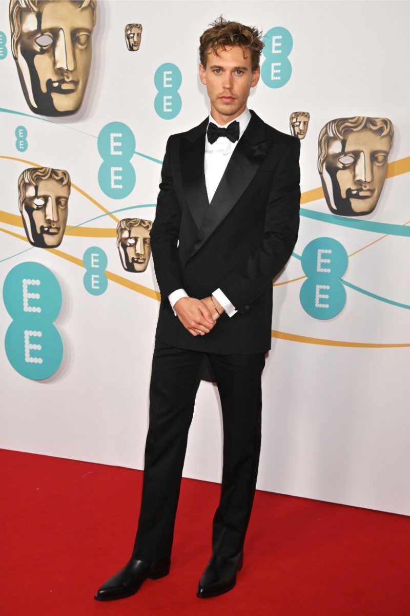 BAFTAs Best Dressed 2023 Austin Butler in Alexander McQueen