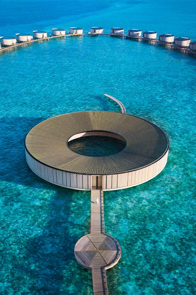 The spa at Ritz Carlton Maldives, Fari Islands