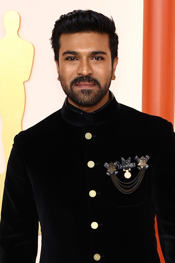 Ram Charan Oscars jewellery