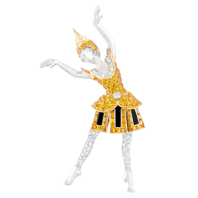 Van Cleef & Arpels Thai ballerina brooch