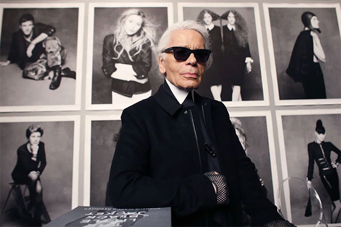 Karl Lagerfeld Wears Chrome Hearts Sunglasses Out in NYC, UpscaleHype