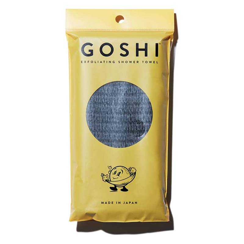 The Goshi Exfoliating Shower Towel is the perfect shower companion to keep you feeling squeaky clean
