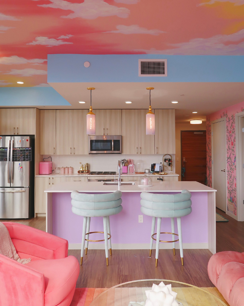 Here's how to make pink interiors work, according to an expert