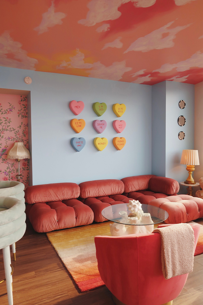 barbiecore pink interiors
