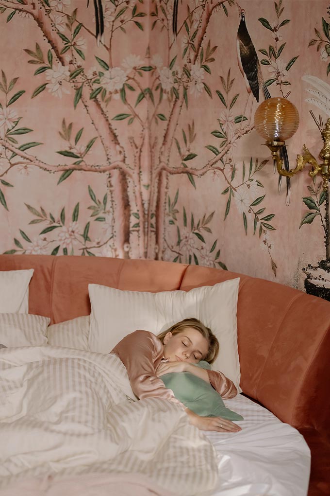 Skincare and scents for sleep
