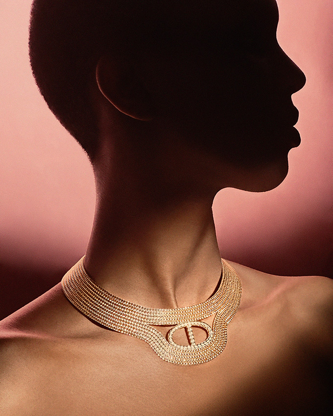 HERMES, A CHAINE D'ANCRE NECKLACE in sterling silver, co… | Drouot.com