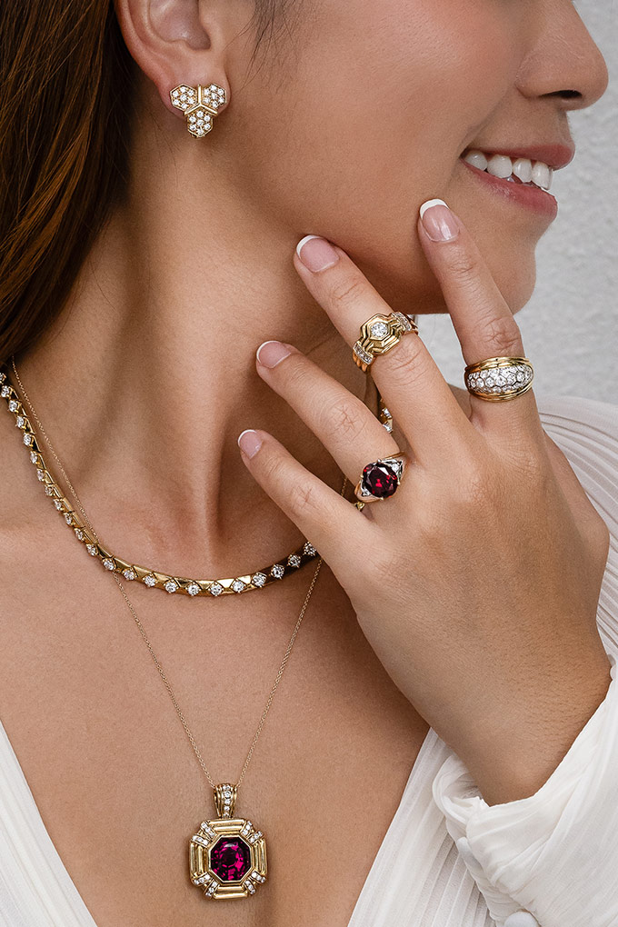 vintage jewellery h sena