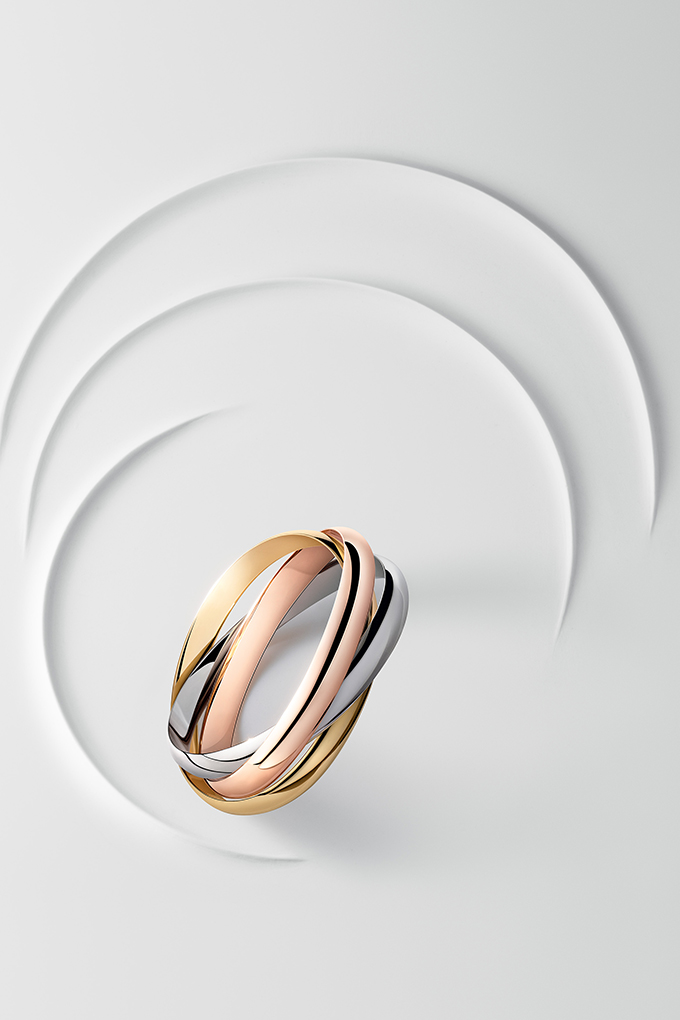 cartier trinity tone jewellery