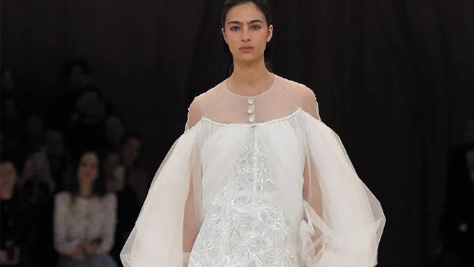 The most beautiful Chanel wedding dresses created by Virginie Viard