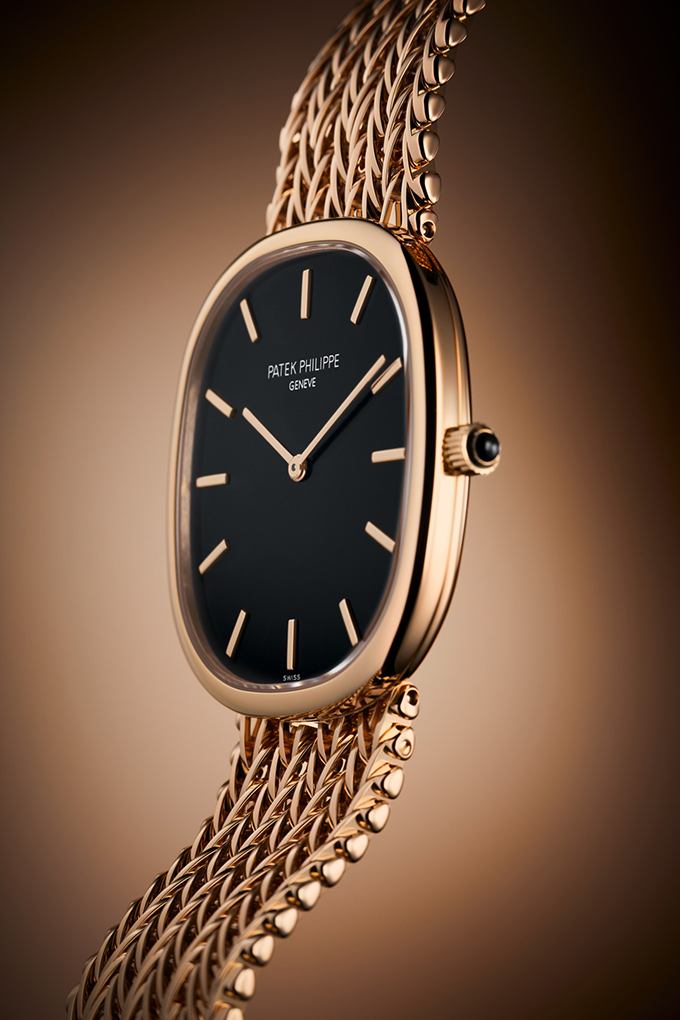 patek philippe golden ellipse on bracelet