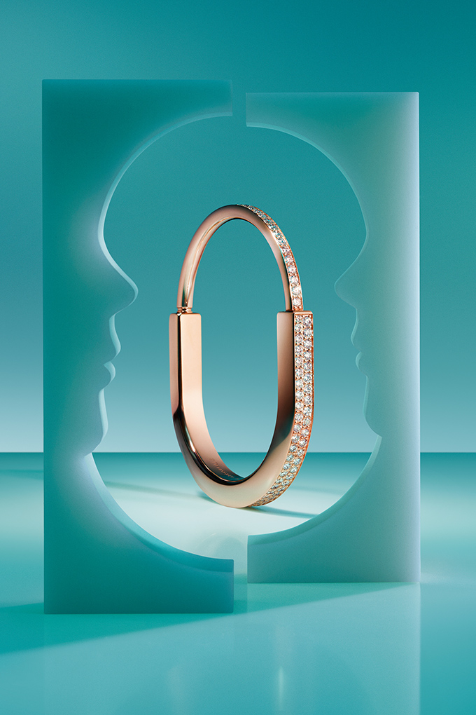 tiffany co lock bracelet