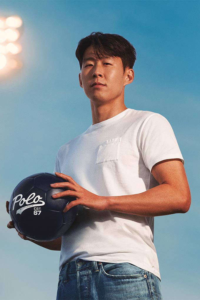 Ralph Lauren Fragrances's new regional ambassador, South Korean professional footballer, Son Heung Min