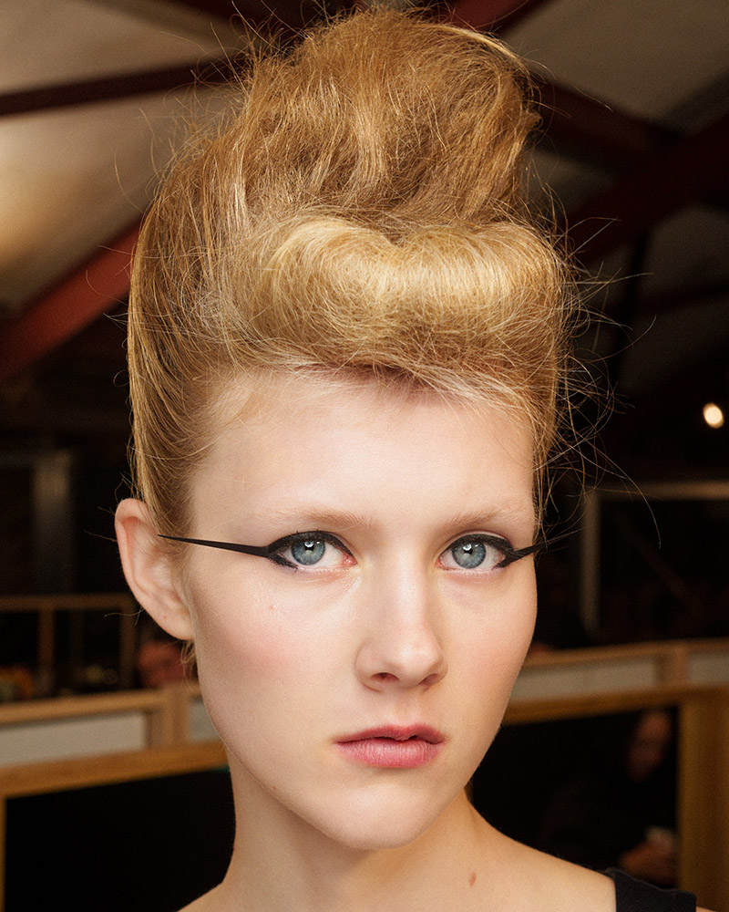 Antonio Marras Milan Fashion Week Spring Summer 2025 SS25 beauty make-up hair Ricky Morandin Eugene Souleiman