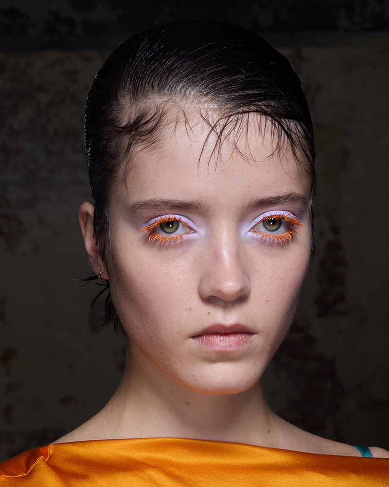 Dries Van Noten Paris Fashion Week Spring Summer 2025 SS25 beauty make-up hair