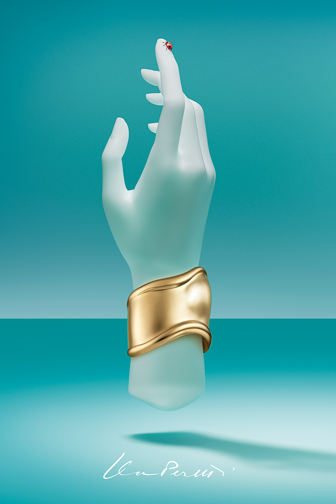 tiffany co elsa peretti bone cuff