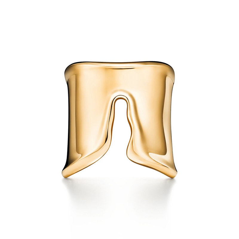 tiffany co split ring elsa peretti yellow gold