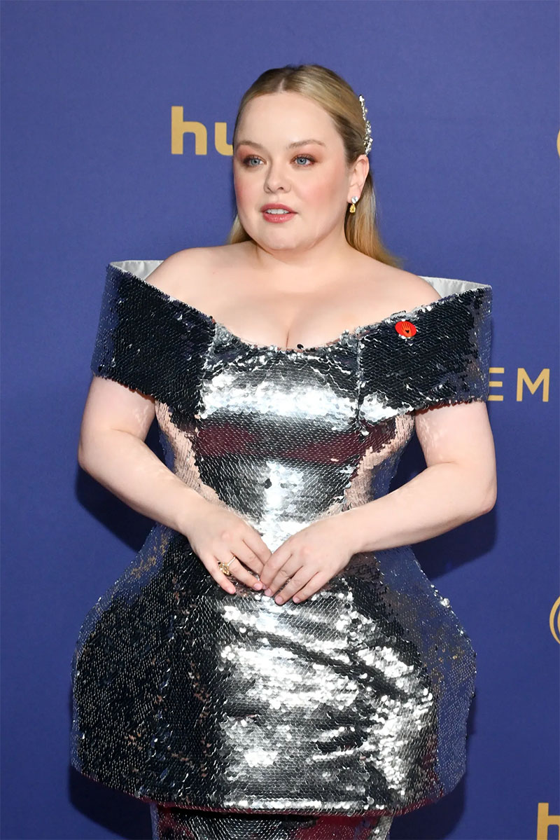 Nicola Coughlan at the 2024 Emmys.