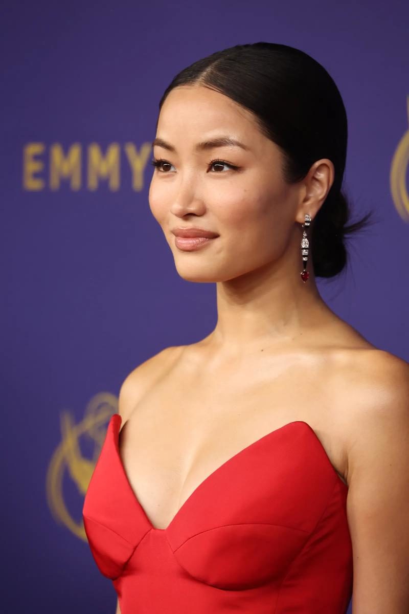 Anna Sawai at the 2024 Emmys.