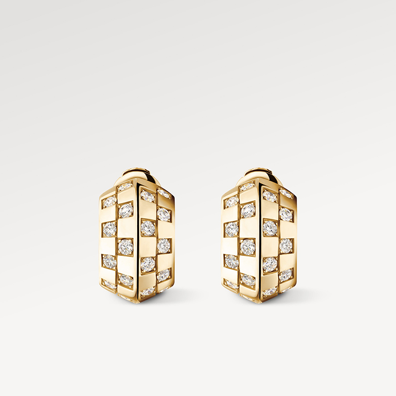 le damier de louis vuitton earrings
