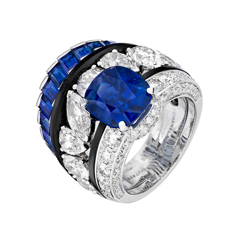 chanel kashmir sapphire ring