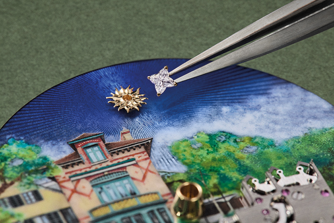 escale a asnieres pocket watch