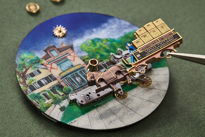 louis vuitton escale a asnieres pocket watch