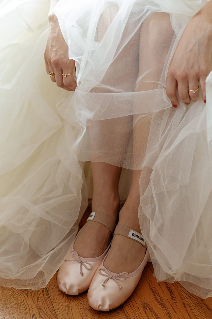 rose wedding shoes