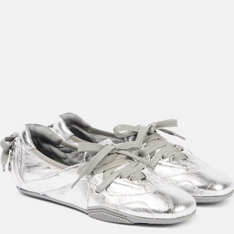 スニーカー IONSEOUL Apu Balletcore Flat Strap Leather Sneakers 5FM0068 Slip into – ATP Atelier