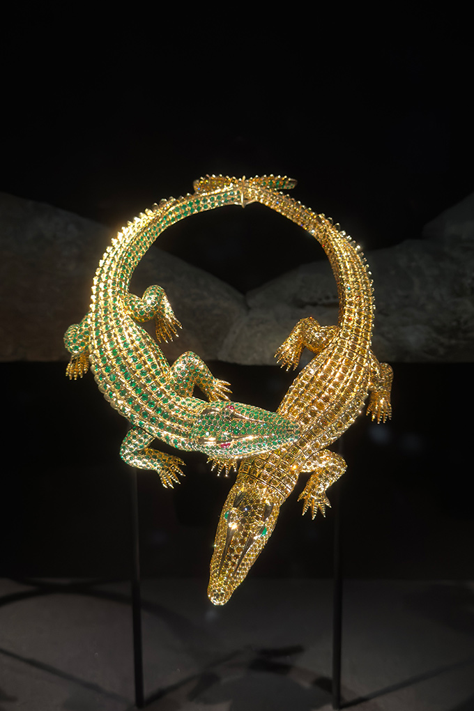 cartier crocodile necklace maria felix
