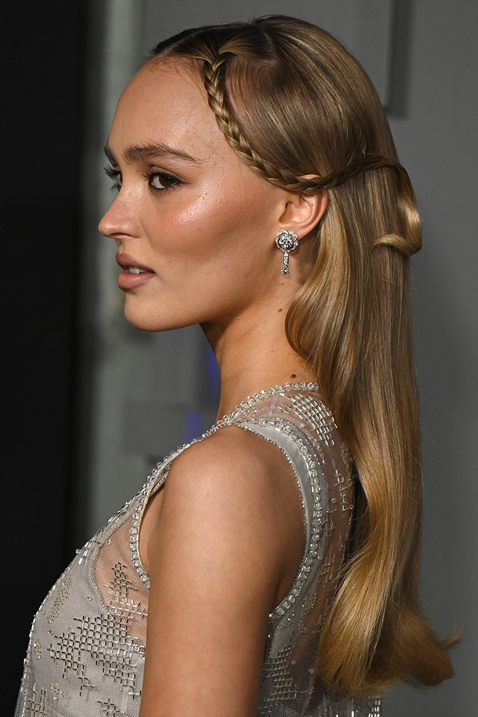 HOLLYWOOD, CALIFORNIA - DECEMBER 12: Lily-Rose Depp attends the Los Angeles premiere of Focus Features' "Nosferatu" at TCL Chinese Theater on December 12, 2024 in Hollywood, California. (Photo by Andrew Toth/WireImage)