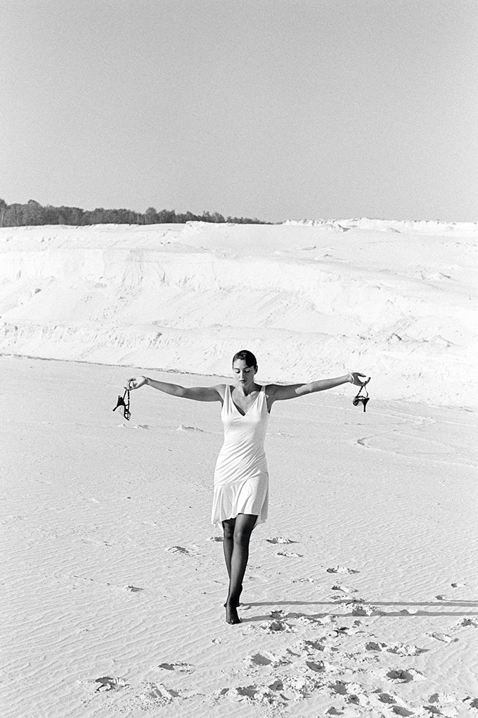 Monica Bellucci photographed by Pamela Hanson, 1995 For Vogue Germany, March 1995