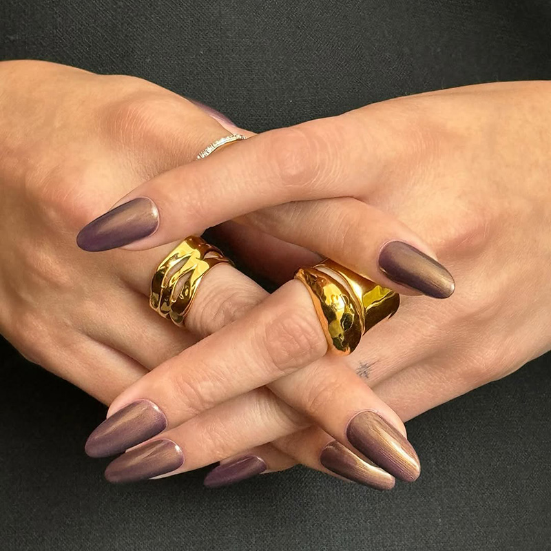 Selena Gomez nails by Tom Bachik