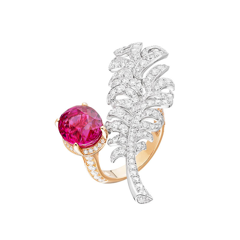 plume libre de chanel ring