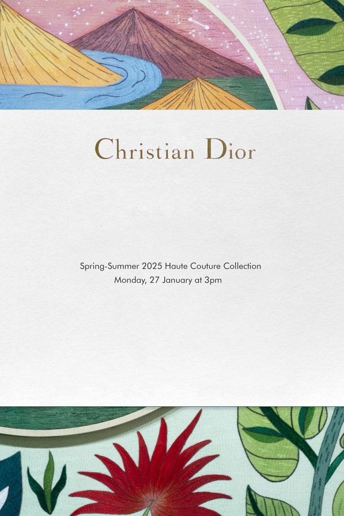 Watch the Dior haute couture spring/summer 2025 show here