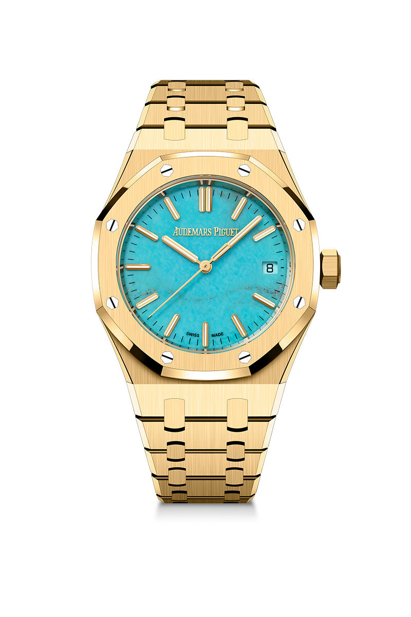 audemars piguet royal oak turquoise dial