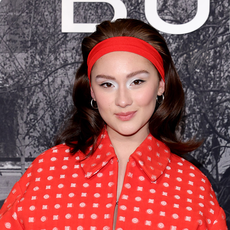 Lola Tung attends Tory Burch Fall/Winter 2025 during New York Fashion Week at MOMA on February 10, 2025 in New York City