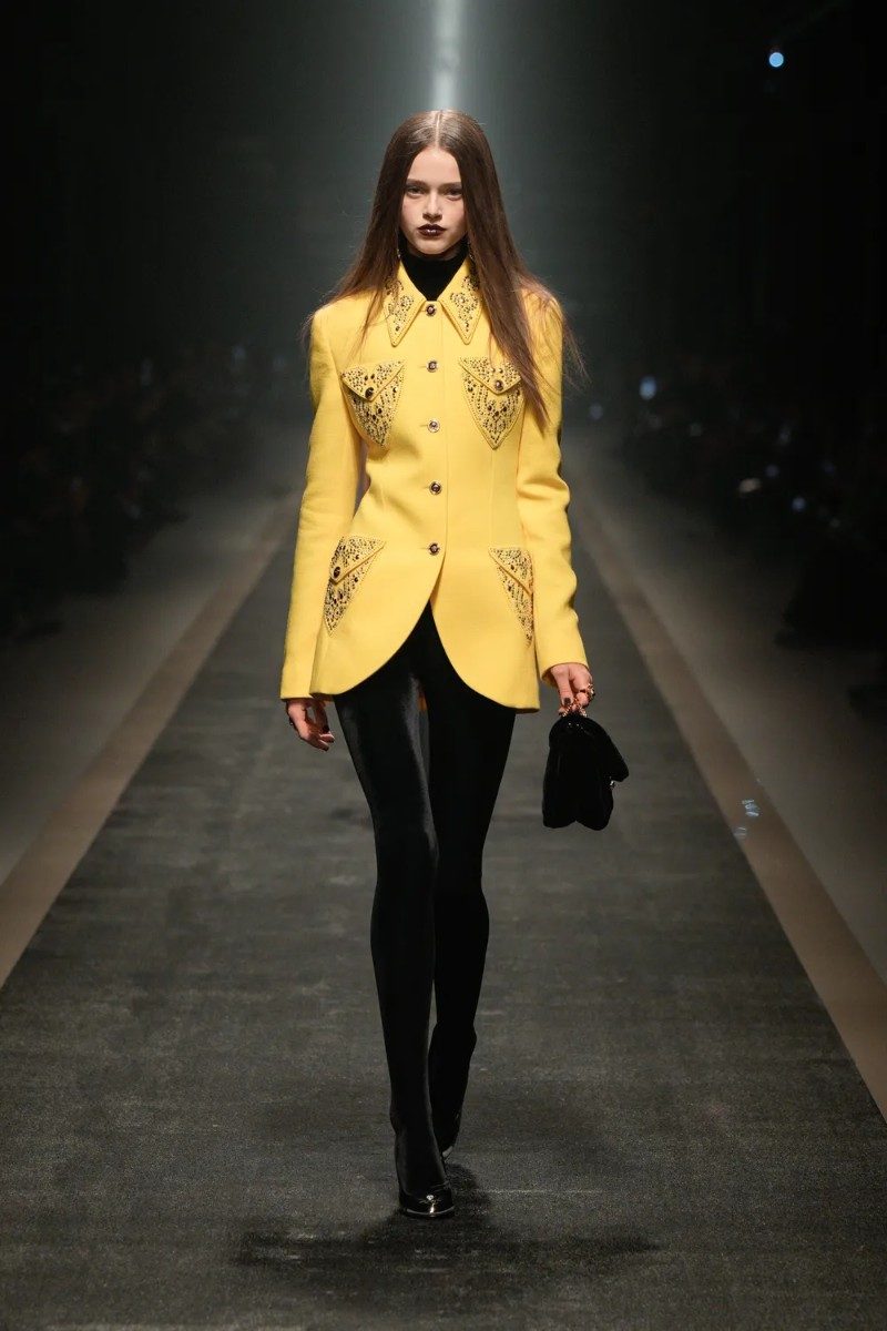 Vogue’s best looks from the Versace fall/winter 2025 show