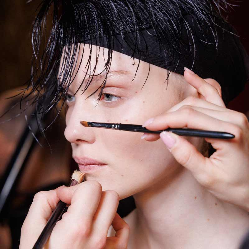 Paris Fashion Week 2025 beauty Dries Van Noten
