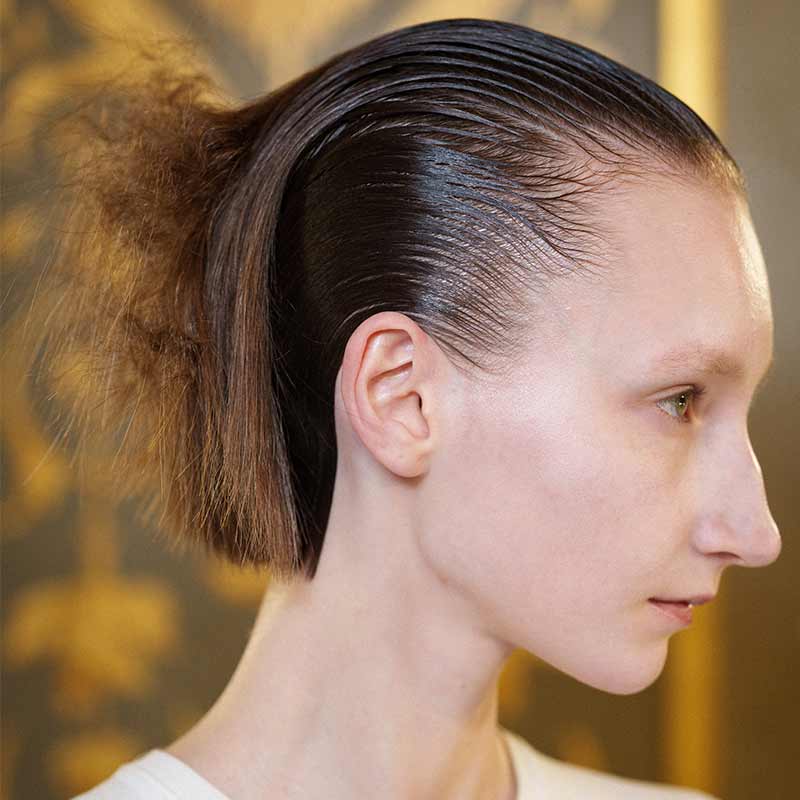 Paris Fashion Week 2025 beauty Yohji Yamamoto