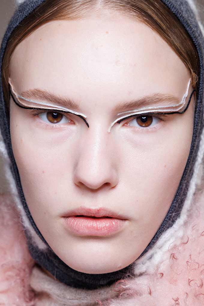 Paris Fashion Week 2025 beauty Ganni