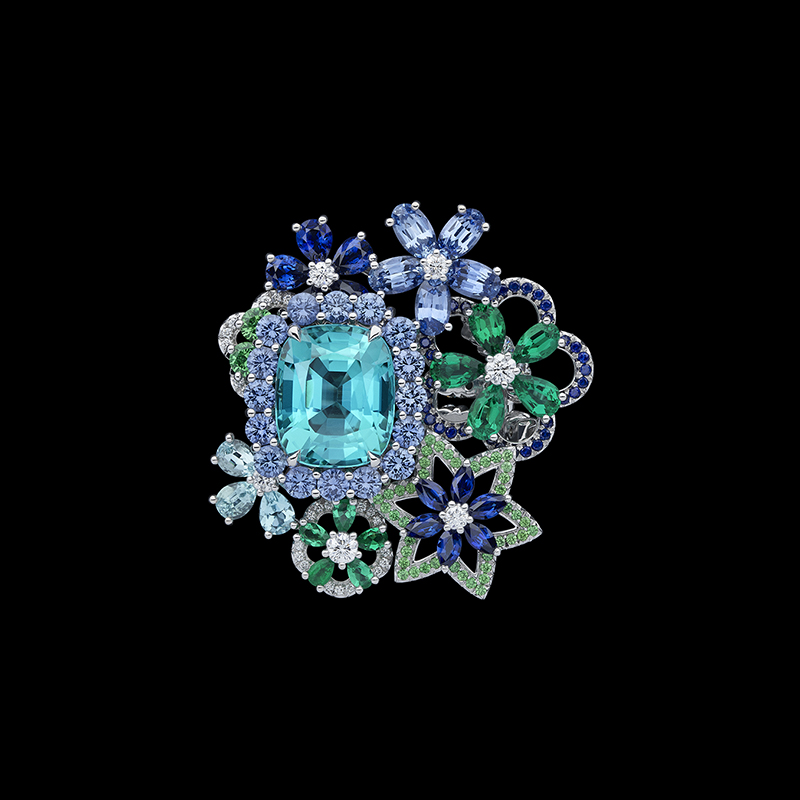 dior haute joaillerie paraiba tourmaline
