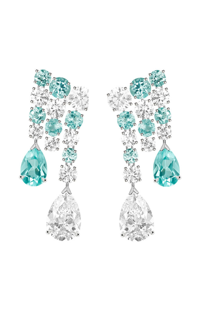 piaget paraiba tourmaline earrings