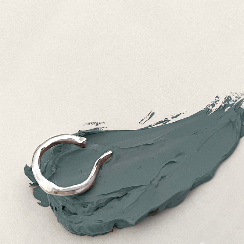 ye ear cuff silver