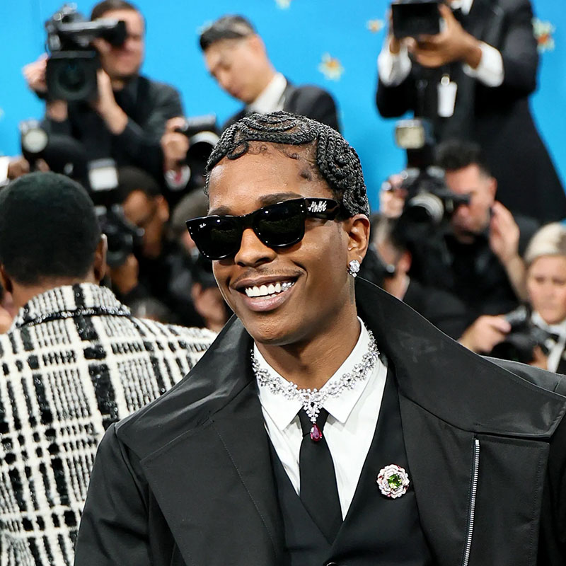 Best Met Gala 2025 beauty looks: Asap Rocky