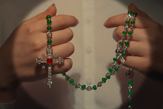 wes anderson cartier rosary