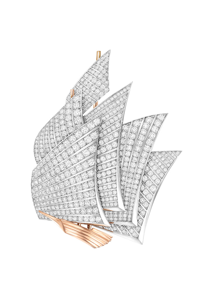 van cleef arpels hispaniola clip treasure island high jewellery