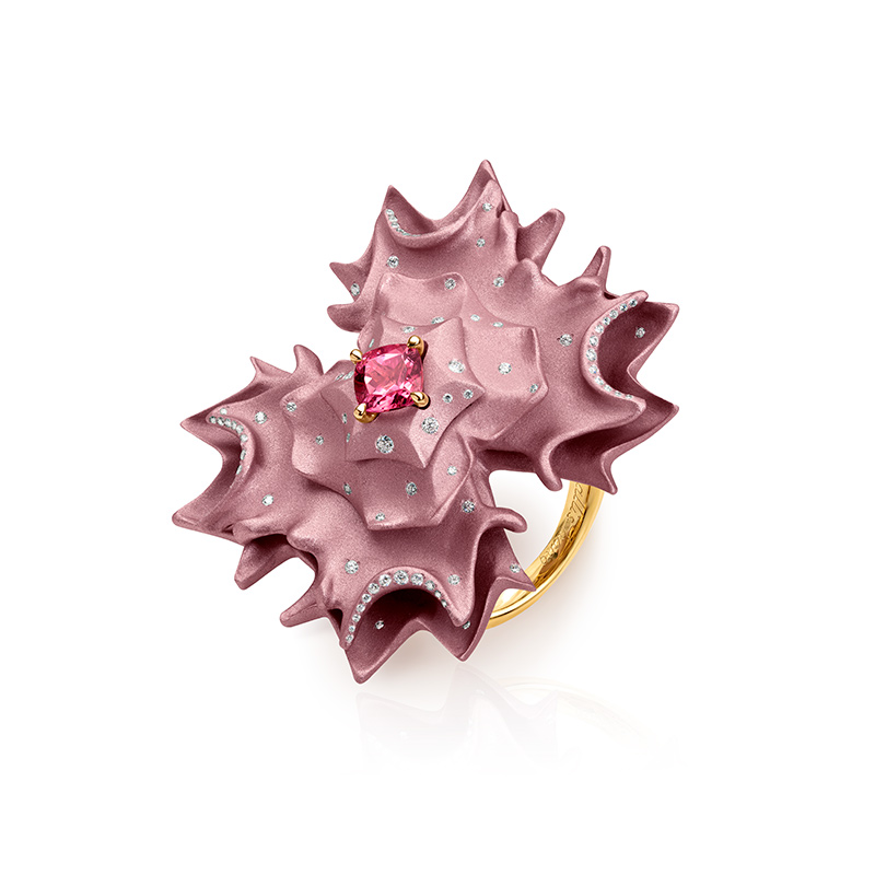 wallis hong anemone ring